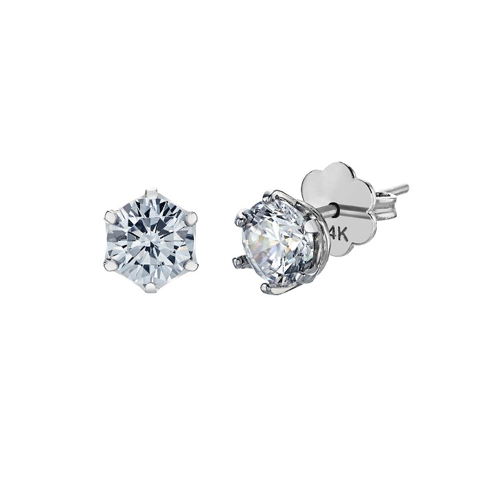 [6프롱 귀걸이] #3부 다이아몬드#프로포즈 #기념일 #선물